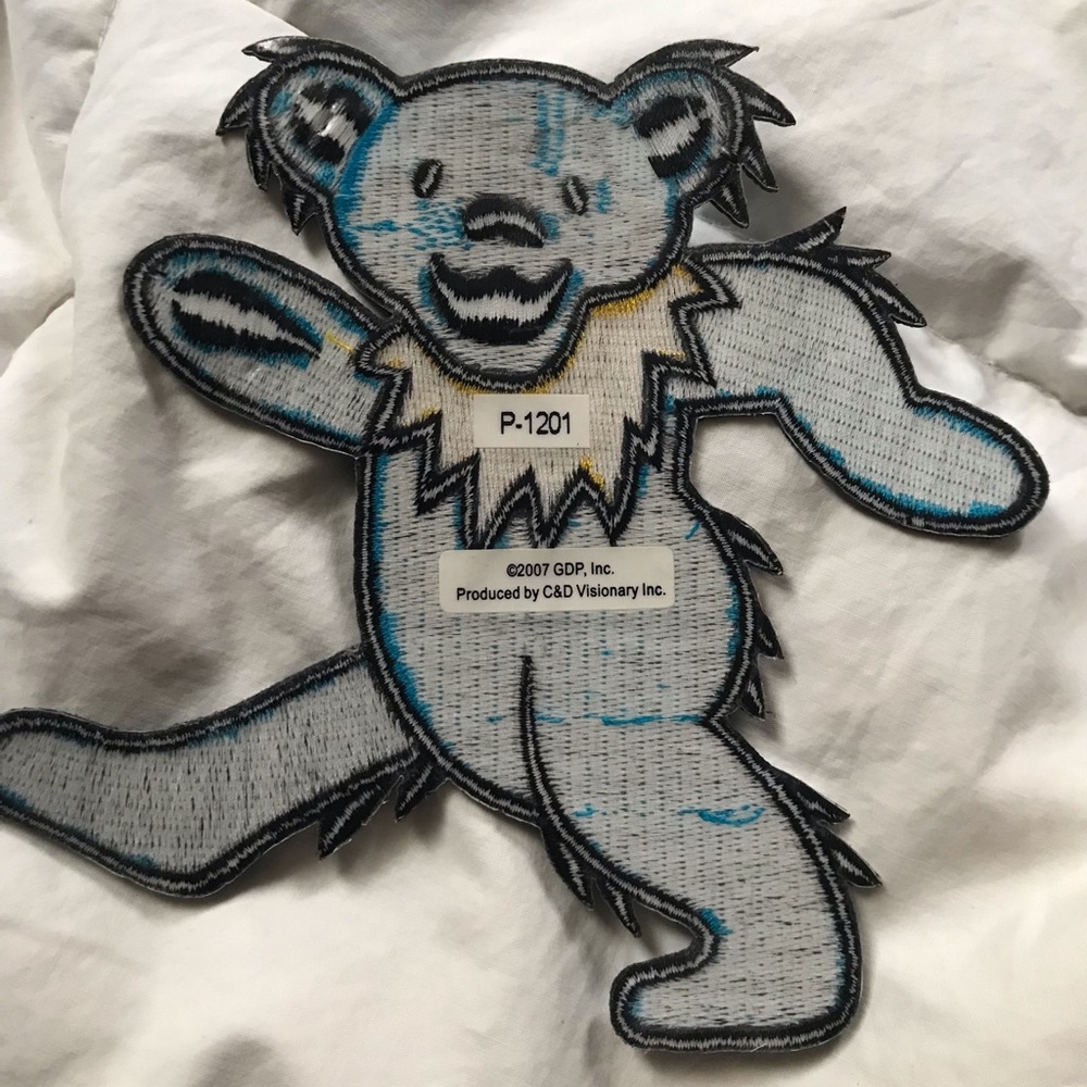 Grateful Dead dancing bear patch - Picture 5 of 6